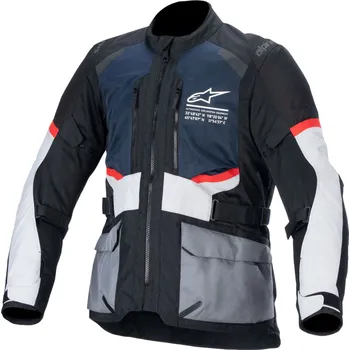 Moto oblečení ALPINESTARS bunda ANDES AIR DRYSTAR tmavě modrá/černá/světle šedá 2025 - 3XL