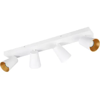 Bodové svítidlo Trio Leuchten 817100431 SHARP - Čtyřbodové stropní svítidlo v bílé barvě, 4 x GU10 (Bodové stropní svítidlo v bílé barvě)