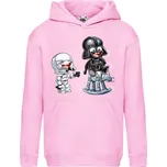 detska_mikina_klokanka_potisk_Star_Wars Barva: Pink - růžová, velikost: 128