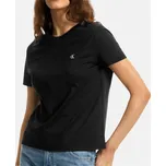Dámské černé triko Calvin Klein - Velikost M, Barva Černá 56025 40WH105BAE