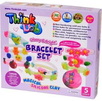 Modelovací hmota Svítící náramky Think Doh