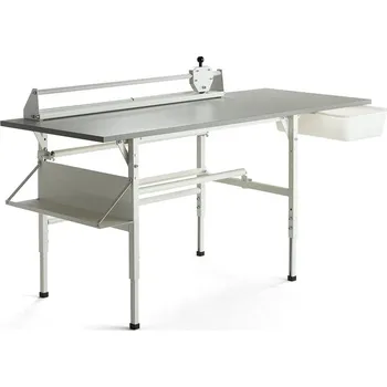 Dílenský stůl Balicí stůl SEND, 2000x800 mm, šedý