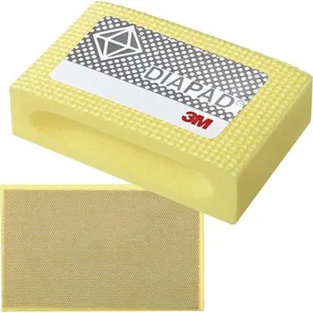 Brusný kotouč 6200J 3M Diamantová brusná houbička N40 (P360), 90 mm x 55 mm, žlutá