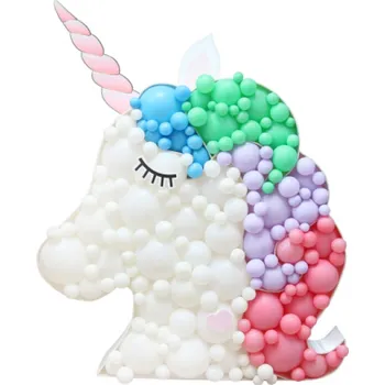 Balónek Godan Mosaiková šablona na balónky Jednorožec 118 x 148 cm