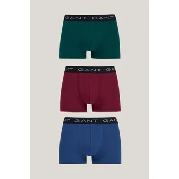 Boxerky SPODNÍ PRÁDLO GANT TRUNK 3-PACK VINTAGE BLUE