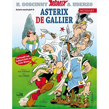 Komiks pro dospělé Asterix Mundart Plattdeutsch VI - René Goscinny