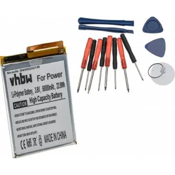 Baterie pro mobilní telefon VHBW Baterie pro Cubot Power, nástroj součástí, 6000 mAh