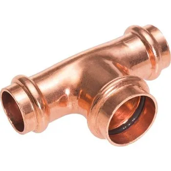 Fitinka Lisovací T-kus redukovaný CU Press 5130R d 18 x 22 x 18