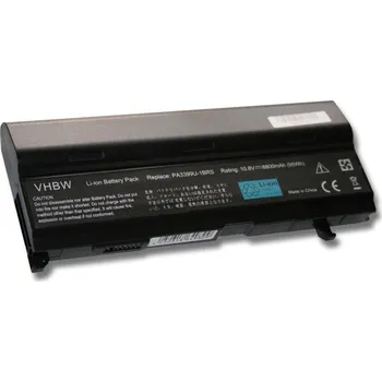 Baterie k notebooku VHBW Baterie pro Toshiba Satellite A80 / A85 / A100 / A115 / M50 / M115, 10.8 V, 8800 mAh