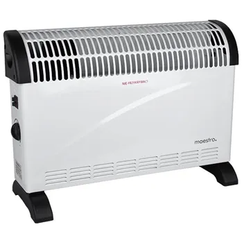 Vzduchotechnika Konvektor MAESTRO NEGRIS ZVYY-VS-01SS, 2000W