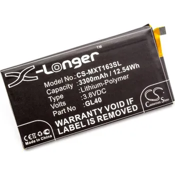 Baterie pro mobilní telefon VHBW Baterie pro Motorola Moto Z Play / XT1635, 3300 mAh