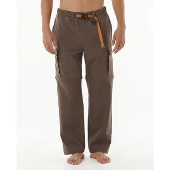 Pánské kalhoty Kalhoty Rip Curl SEARCH ZIP OFF PANT Rock velikost XXL