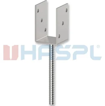 Ráj dřeva Jacer Patka do betonu Patka kotevní do betonu Typ U 140x120x4,0 Příslušenství - Spojovací materiál