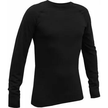 Pánské tričko Funkční pánské tričko, dlouhý rukáv IBAJ 901 černá XL