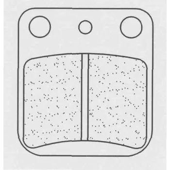 Brzda pro motocykl CL BRAKES brzdové destičky 2408 MX10 (XC7)