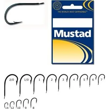 Rybářský háček Háček na candáty Mustad 496CL 50ks Získejte slevu -5% za registraci v e-shopu