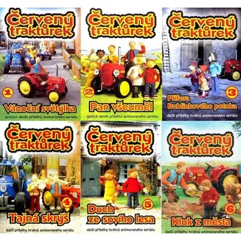 DVD film Červený traktůrek 1.-6. díl - 6DVD