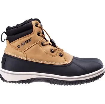 Chlapecká zimní obuv Dětské Zimní boty HI-TEC ROTON MID TEEN M000193726 – Hnědá 36