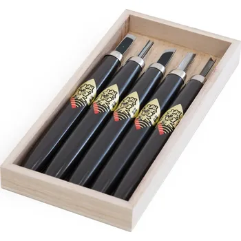 Dláto Sada řezbářských mini-dlát SAKURA Nihon - 5 kusů