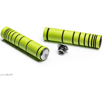 Sport Silikonové gripy AbsoluteBlack - zelená