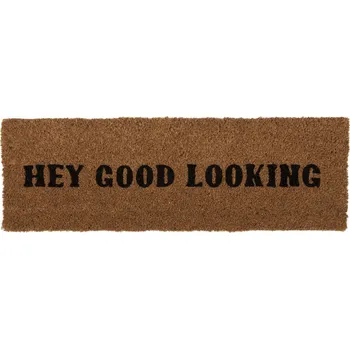 Rohožka Rohožka Hey Good Looking černá Present Time (Barva-hnědá)