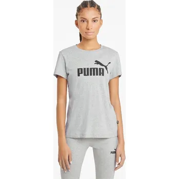 Dámské tričko Dámské triko PUMA ESS LOGO TEE 586774-04 GRAY XS