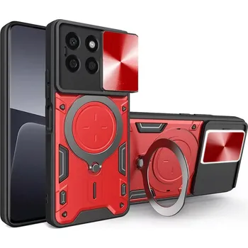 Pouzdro na mobilní telefon Kryt Honor X8b Techsuit CamGuard Pro - červený