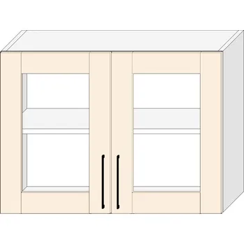 Kuchyňská skříňka Horní skříňka H80S PASTEL Dekor: Béžová