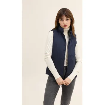 Dámské pončo Vesta oboustranná jednobar. 5010 barva: modrá tmavá, velikost: L