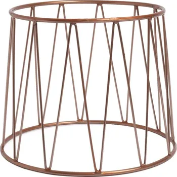 Ventilační potrubí Verlo podstavec kulatý pr. 25 cm, výš. 20 cm, měděný| TOM, V-7505