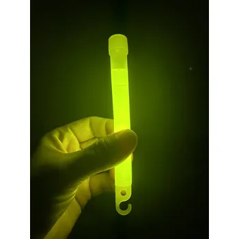 Noční světlo Svítící tyčinka GlowStick PRO 15 cm Svítící tyčinka 15 cm, ŽLUTÁ, Kód: 27612