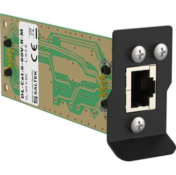Přepěťová ochrana Saltek DL-Cat.6A-60V-R-M modul jemné přepěťové ochrany pro sítě Ethernet s PoE a obecnou strukturovanou kabeláž, 60 V, LPZ1-2 a vyšší, instalace do DL-PL-RACK-1U