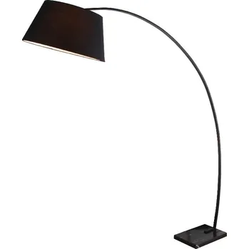 Stojací lampa ACA DECOR Stojací lampa LENNON max. 60W/E27/230V/IP20, černá
