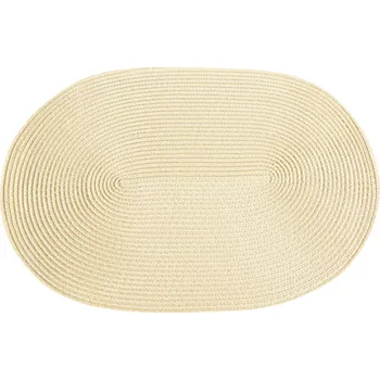 prostírání SADA 6KS PROSTÍRÁNÍ NA STŮL JUDY2 45X30 CM SVĚTLEBÉŽOVÁ