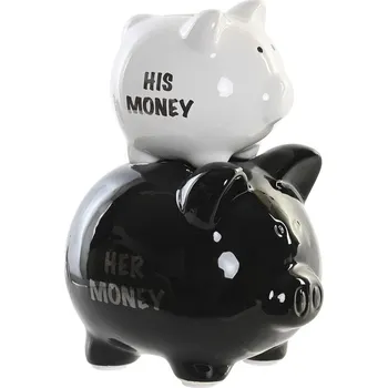 Pokladnička Pokladnička DKD Home Decor Dolomite Dětské Moderní Prase 15 x 13 x 21 cm