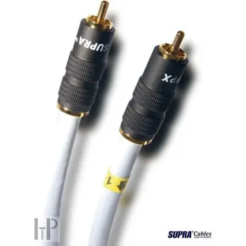 Audio kabel Supra Trico 1RCA-1RCA Digital - Koaxiální digitální kabel 75 Ohmů - 2 m