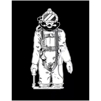 Samolepka KM 37 DiverKirby Morgan, Kirby Morgan