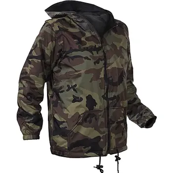 Chlapecká bunda Bunda dětská s kapucí oboustranná Rothco - woodland velikost: XL