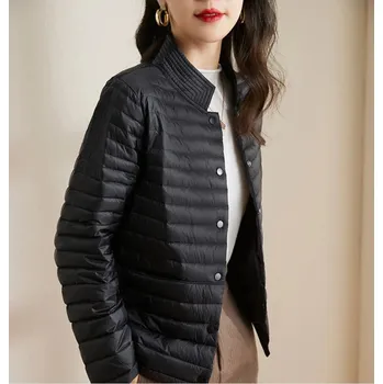 Dámská softshellová bunda Dámská prošívaná bunda s patentkami Barva: Černá, Velikost: L