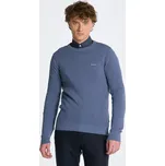 SVETR GANT COTTON PIQUE C-NECK DENIM BLUE MEL