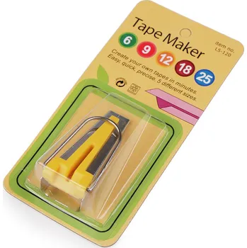 Zakladač šikmých proužků šíře 12 mm, 18 mm, 25 mm