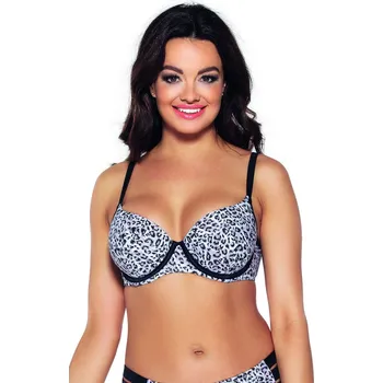 Dámské plavky Horní díl plavek 170 Leopard - AVA zvířecí vzor 90/C