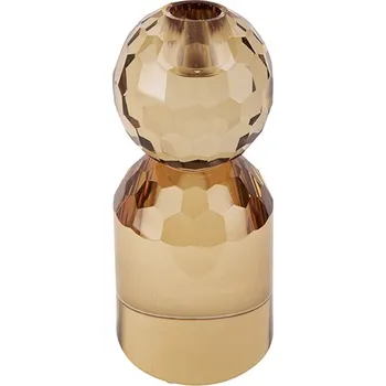 Svícen Svícen Crystal Art velká koule pískově hnědá Present Time (Barva-pískově hnědá)