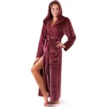 Župan s kapucí Siena mauve wine 31 56 4853 - XXL