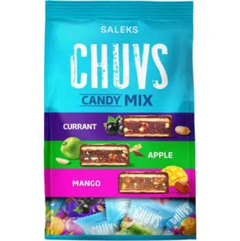 Čokoládová tyčinka CHUVS ovocný mix 320g