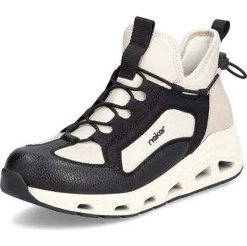 Dámská zimní obuv DÁMSKÉ KOTNÍKOVÉ BOTY RIEKER N5254-60 ČERNÁ Barva: Černá, Velikost: 42