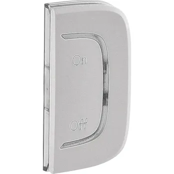 vypínač Valena ALLURE krytka 1 modulová pro MYHONE pravá symbol ON/OFF barva hliník *755549 Legrand