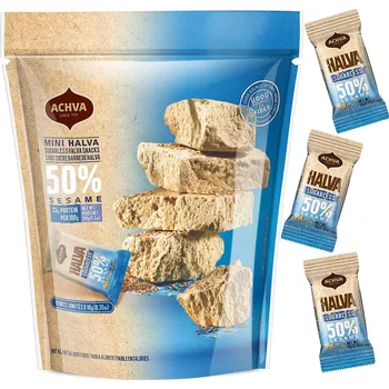 Cukrovinka Chalva Izrael mini kousky bez cukru 150g
