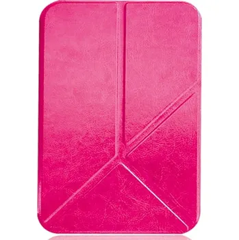 Pouzdro na čtečku elektronické knihy ARMORI STANDER S168, pouzdro se stojánkem Origami pro Amazon Kindle 3 Keyboard - tmavě růžové + BONUSY