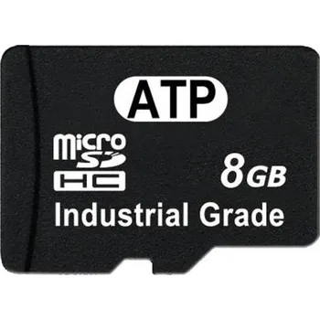 Paměťová karta Karta Micro SD MicroSDHC 8 GB Ano SLC ATP, řada: Industrial Grade -40 → plus 85°C